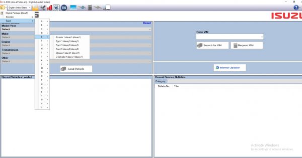 Isuzu G IDSS 03.2022 Global Export Service System Diagnostic Software DVD 9