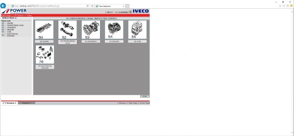 Iveco Power Trucks Bus Q1.2022 01.2022 EPC Spare Parts Catalog 3