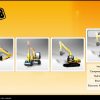 JCB Hydraulic Excavator JS80 JS120 JS140 JS200 JS210 Animation System Unit Electric Hydraulic Circuit 3