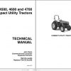 John Deere Compact Utility Tractors 4500 4600 4700 Technical Manual TM1679 06.2000 1