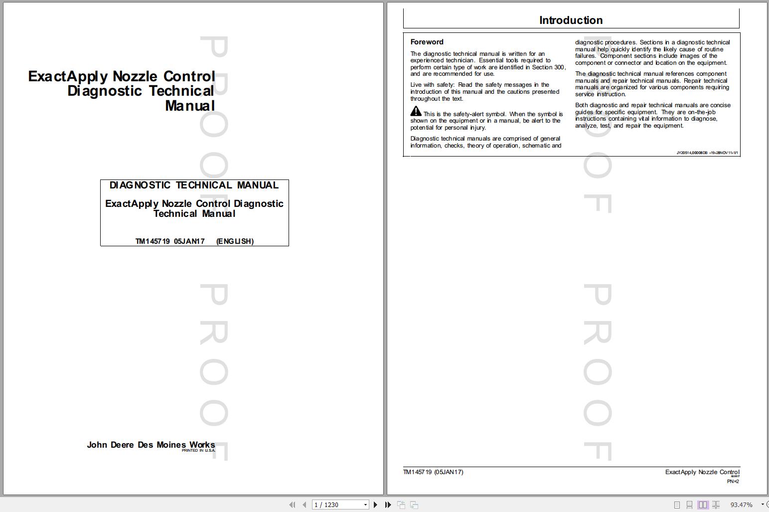 John Deere ExactApply Nozzle Control Technical Manual TM145719 01.2017 1