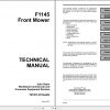 John Deere Front Mower F1145 Technical Manual TM1519 1