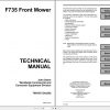 John Deere Front Mower F735 Technical Manual TM1597 1