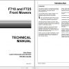 John Deere Front Mowers F710 F725 Technical Manual TM1493 1