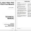 John Deere Front Mowers F911 F915 F925 F932F F935 Technical Manual TM1487 1