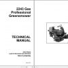 John Deere Gas Professional Greenmover 2243 Technical Manual TM1473 1
