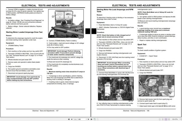 John Deere Gator Utility Vehicles Turf Gator Technical Manual TM1686 11.2003 2