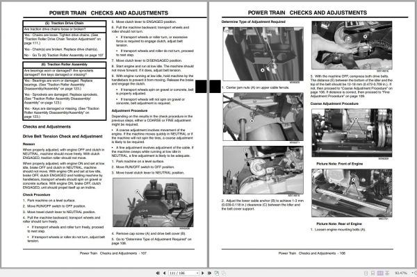 John Deere Greensmower 180B 220B 260B Technical Manual TM2004 06.2002 2