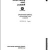John Deere Loader 444C Operators Manual OMT76619 J2 1