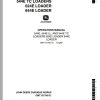 John Deere Loader 544E 644E Operators Manual OMT131709 G1 1
