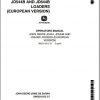 John Deere Loader JD444 JD544B JD644B Operators Manual OMCD15272 C7 1