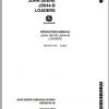 John Deere Loader JD644 B Operators Manual OMT68749 K9 1