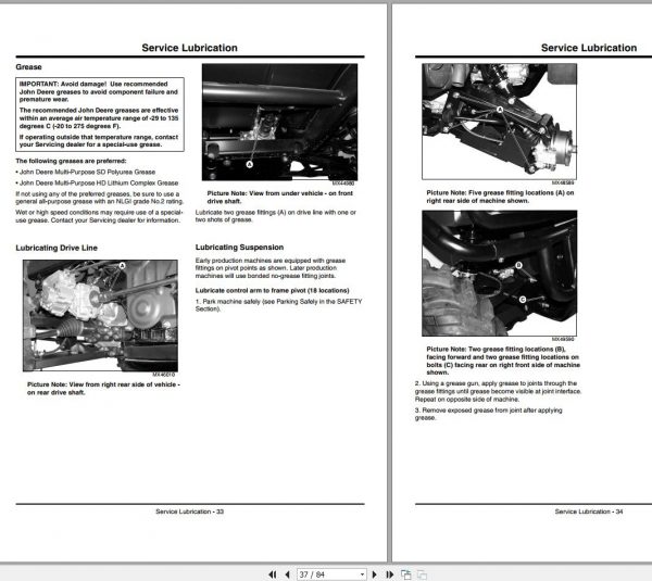 John Deere M Gator Utility Vehicle A2 SN 030001 Operators Manual OMM165325 H1 2011 2