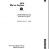 John Deere Marine Engine 6076 Operators Manual OMRG20145 D2 1