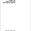 John Deere Marine Engine Series 300 4039 4045 6068 Operators Manual OMRG20144 B5 1