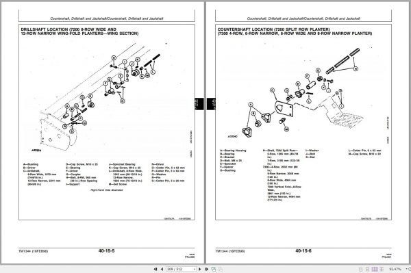 John Deere MaxEmerge 2 Planters 7200 7300 Technical Manual TM1344 2