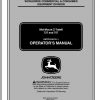 John Deere Mid Mount Z Trak 737 757 SN 010001 Operators Manual OMTCU15013 L1 2001 1