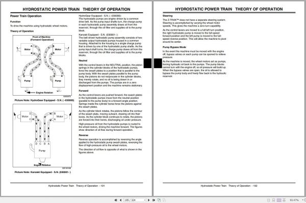 John Deere Mid Mount Z Trak 737 757 Technical Manual TM2003 02.2004 2