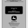 John Deere Mid Mount Z Trak 997 SN 020001 Operators Manual 2005 1