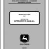 John Deere Mid Mount Z Trak 997 SN 055001 Operators Manual 2009 1