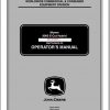 John Deere Mower 8000 E Cut Hybrid SN 010001 Operators Manual 2009 1