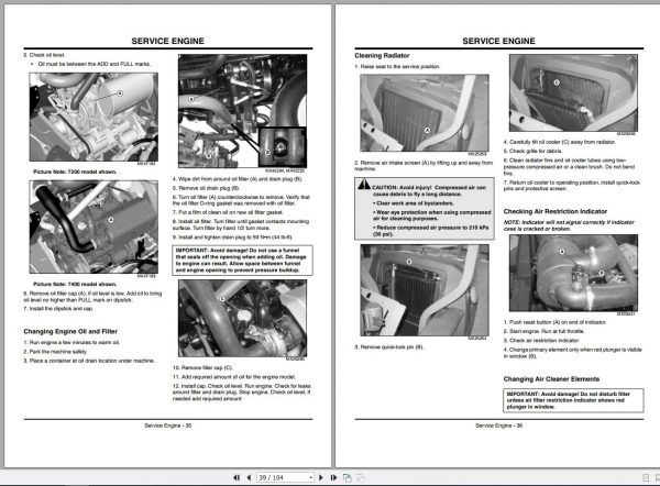 John Deere Mower 8000 E Cut Hybrid SN 030001 Operators Manual OMTCU29659 K0 2010 2