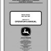 John Deere Mower Desk 48C 54C 62C SN 010001 Operators Manual OMM146676 D1 2011 1
