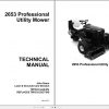 John Deere Professional Utility Mower 2653 Technical Manual TM1533 1