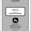John Deere QuikTrak 648R 652R 661R SN 010001 Operators Manual OMTCU33910 I2 2012 1