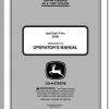 John Deere QuikTrak 652B SN 010001 Operators Manual OMTCU33917 I2 2012 1