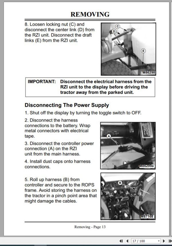John Deere Root Zone Injection System RZI 700 Operators Manual OMMT4057 E7 2