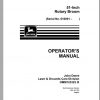 John Deere Rotary Broom 51 Inch SN 010001 Operators Manual OMM123322 I5 1
