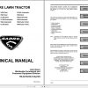 John Deere Sabre Lawn Tractor 1438 Gear 1646 Auto V Twin Technical Manual TM GX10238 1
