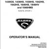 John Deere Sabre Lawn Tractors 1438GS 1846HMS SN 010001 Operators Manual OMGX10485 B9 1