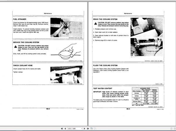 John Deere Scraper 862B Operators Manual OMT103982 D6 2