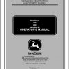 John Deere Skid Steers 240 250 Operators Manual OMKV18668 B3 2003 1