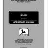 John Deere Skid Steers 260 270 160101 170101 Operators Manual OMKV11663 C1 2001 1
