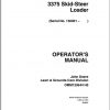 John Deere Skid Steers Loaders 3375 SN 130001 Operators Manual OMM120644 H5 1