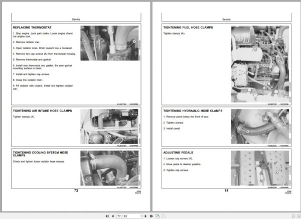 John Deere Skid Steers Loaders 675B Operators Manual OMM79635 F9 2