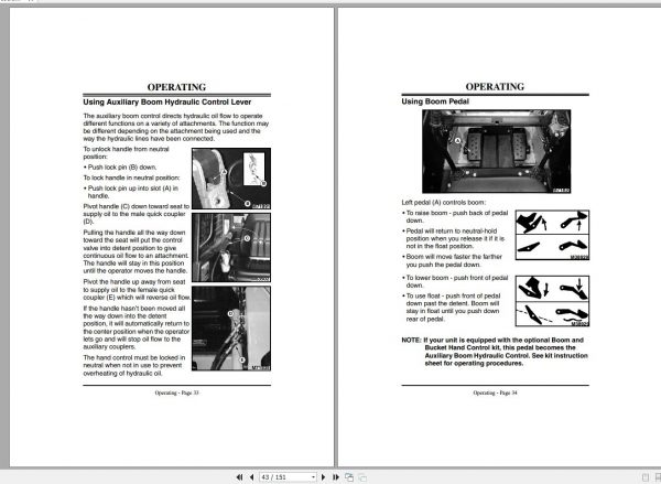 John Deere Skid Steers Loaders 8875 SN 010001 Operators Manual OMM123273 C5 2