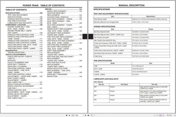 John Deere Snow Thrower 726E 1338E Service and Troubleshooting Manual 2