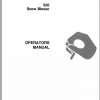 John Deere Snowblowers 520 Operators Manual OMTY20850 H6 1