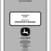 John Deere Snowblowers 54 Inch Operators Manual OMLVU24141 H2 2012 1
