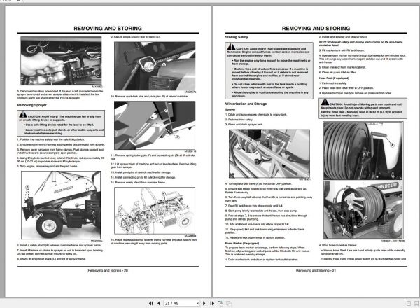 John Deere Sprayer Acttachment For Progator HD200 Operators Manual OMTCU19538 G7 2007 2
