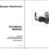 John Deere Sprayer Attachment 200 Technical Manual TM1729 1