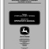 John Deere Sprayer LP19873 LP19874 150 Gallon Operators Manual OMLVU22173 E9 2009 1