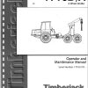 John Deere Timeberjack 1710D A 6 Wheel Skidder 17100179 Operators Manual 1
