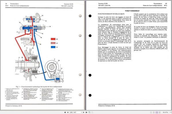 John Deere Tractor 2130 Technical Manual TM4271 ES 2