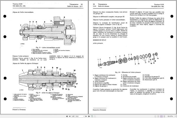 John Deere Tractor 3120 Technical Manual TM4206 ES 2