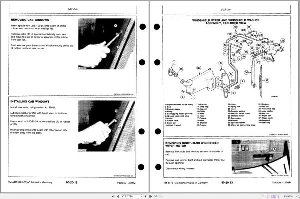 John Deere Tractor 3640 Technical Manual TM4419 2